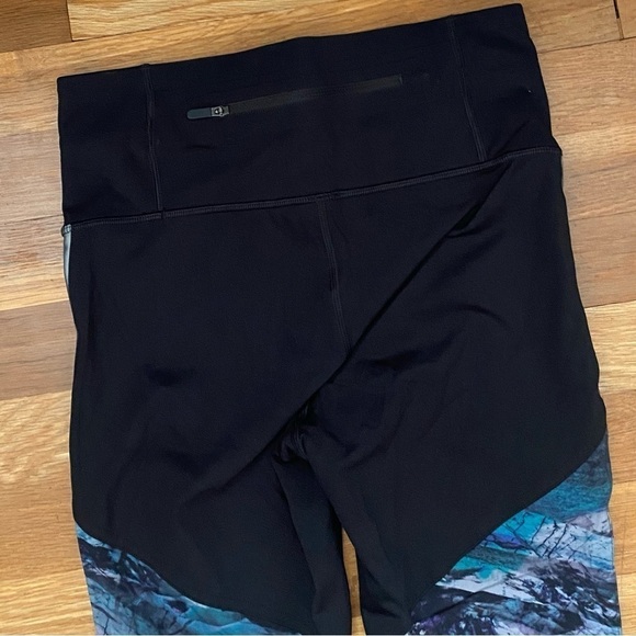 Lululemon Run to Reset Reflective Tight 25" Black Frozen Island Multi‎ 6 - Picture 4 of 8